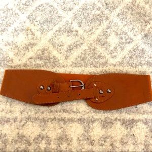 Chestnut elastic belt